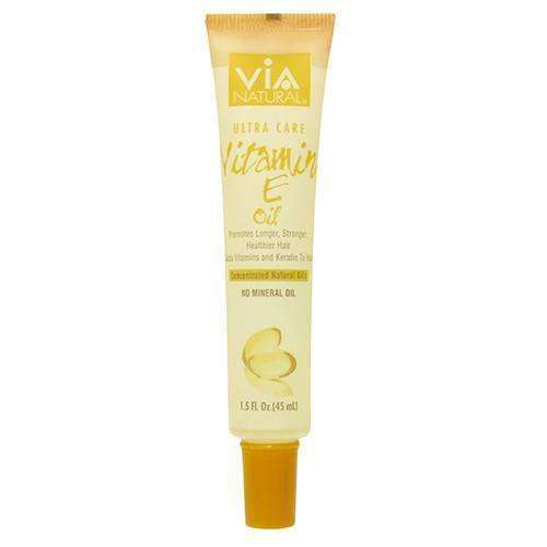 Via Natural Vitamin E Oil Treatment - Beautiful Black Hair