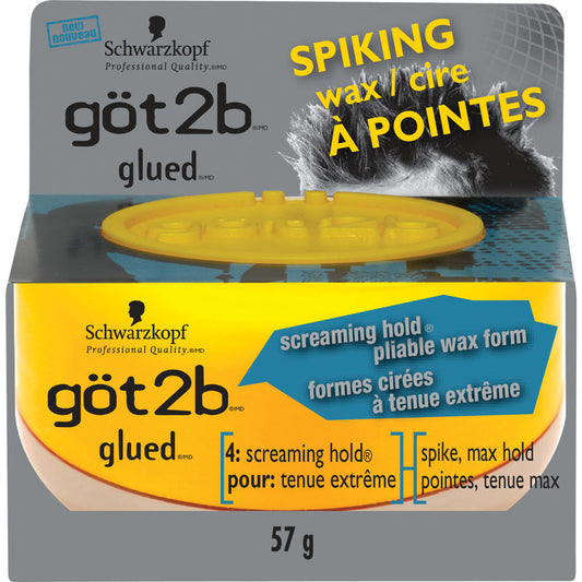got2b Glued Spiking Wax - Beautiful Black Hair