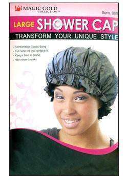 Magic Gold Large Shower Cap - Beautiful Black Hair