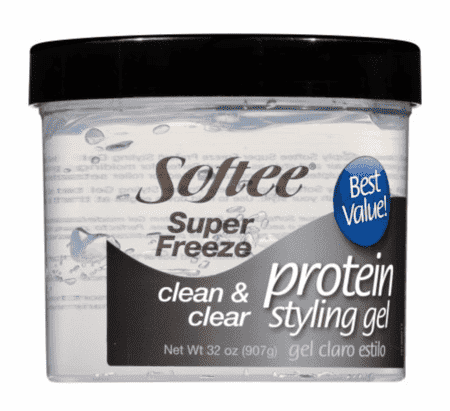 Softee Super Freeze Protein Styling Gel 32oz - Beautiful Black Hair