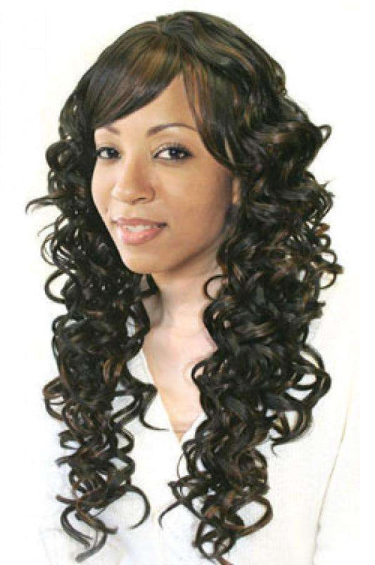 Magic Gold "Quality Collection" Synthetic Wig Yoselin - Beautiful Black Hair